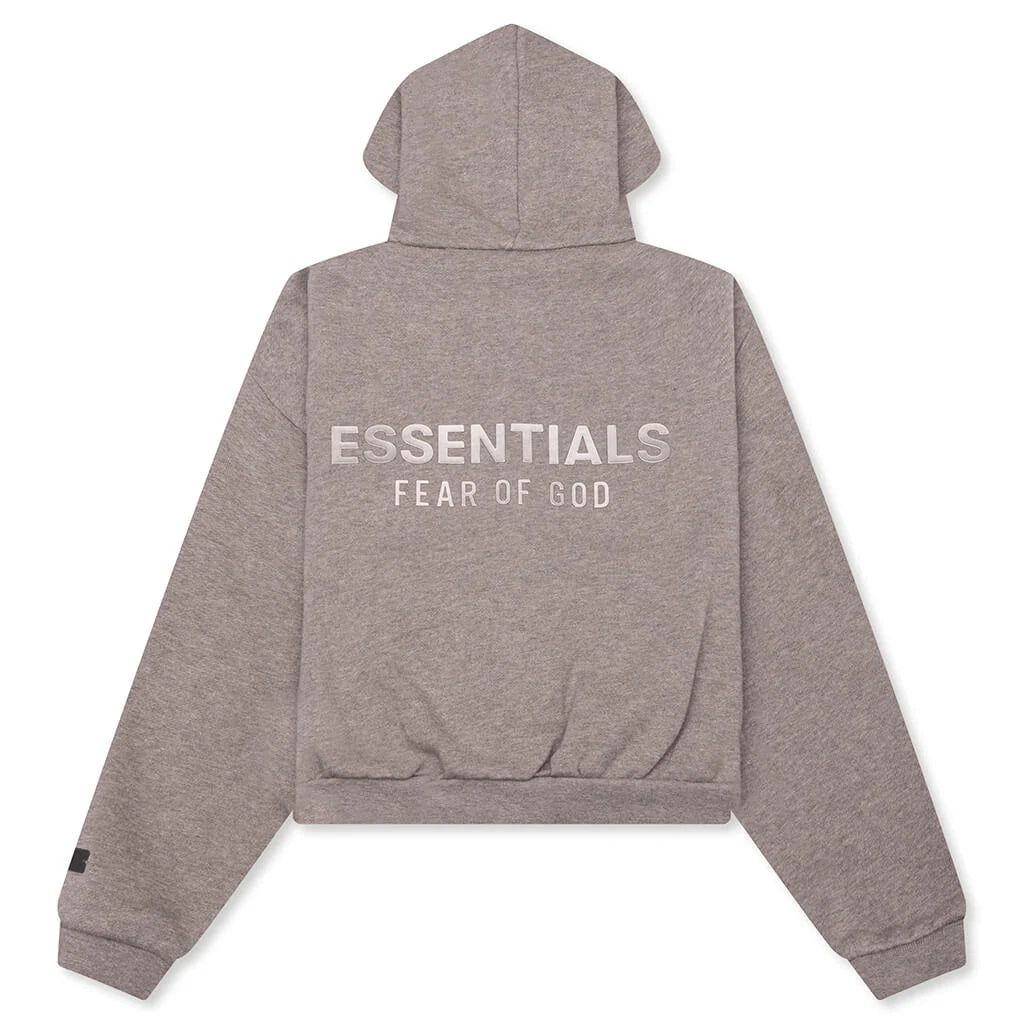 Kids Fleece Zip Up Hoodie Homestead Heather