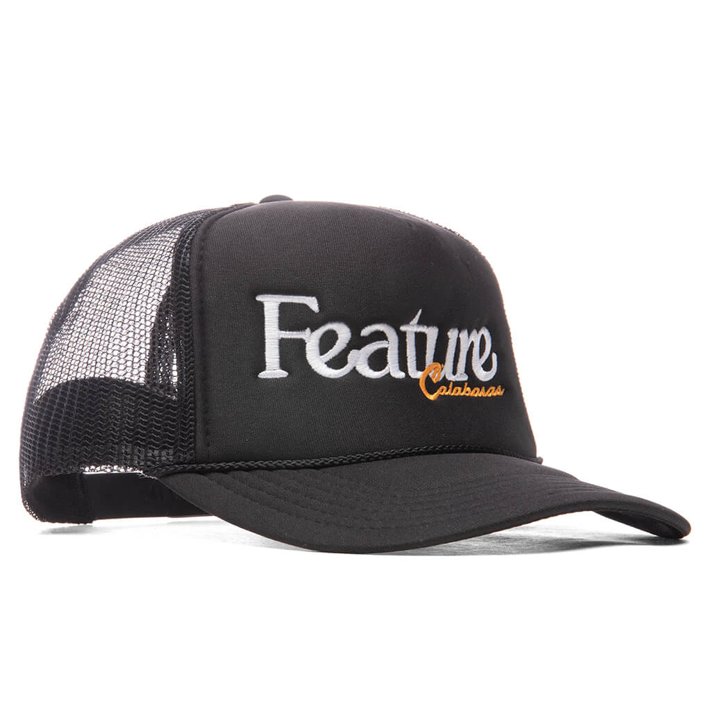 Calabasas Core Trucker Black