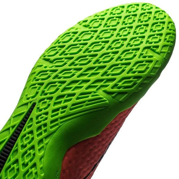 Nike Kids Jr Hypervenom Phade III FG Firm Ground Football Boot Electric Green Black