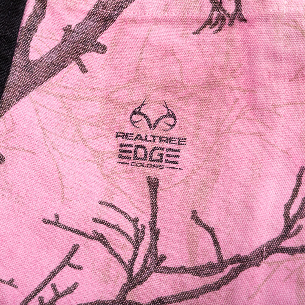 Pleasures x Juicy Couture Realtree Canvas Tote Pink Edge