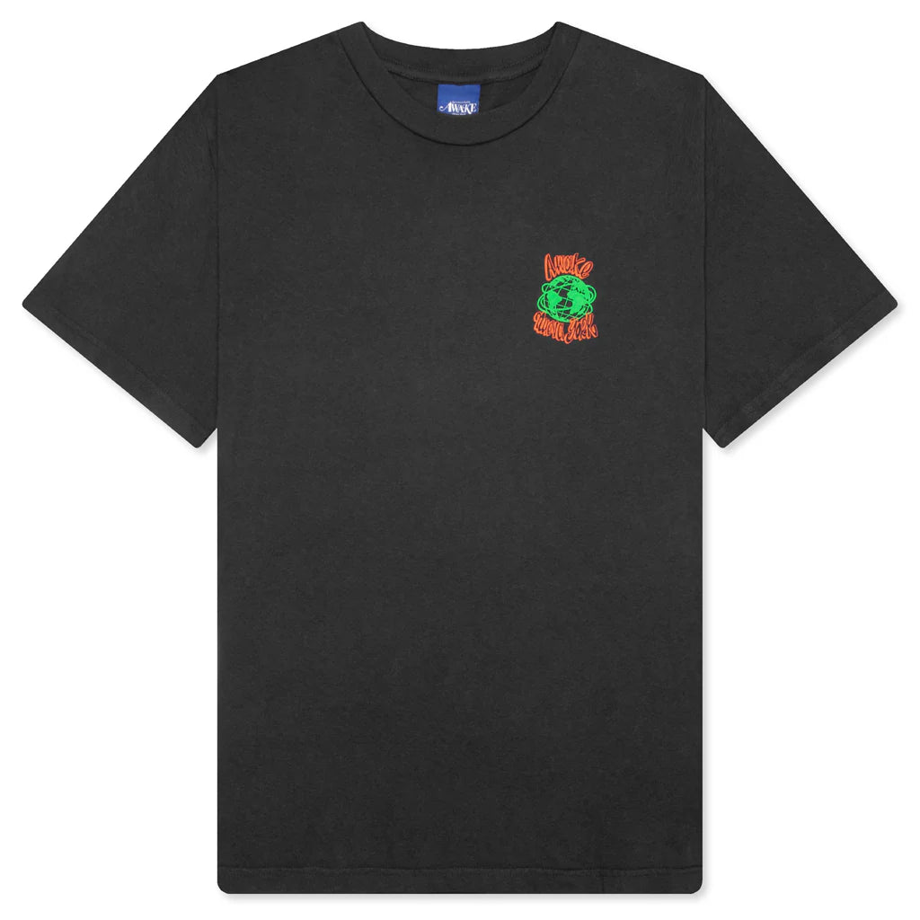 Crawford T Shirt Washed Black