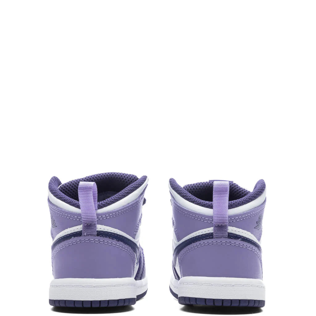 Air Jordan 1 Mid TD Sky J Purple Sky J Light Purple White