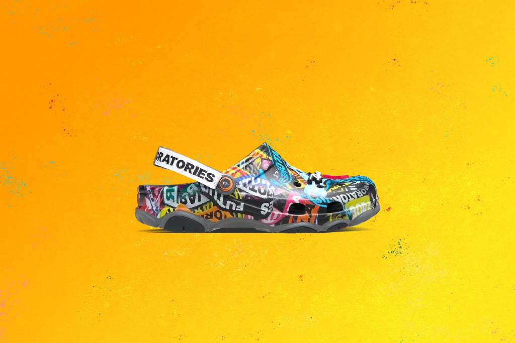Futura Laboratories x Crocs All Terrain Clog Slate Grey