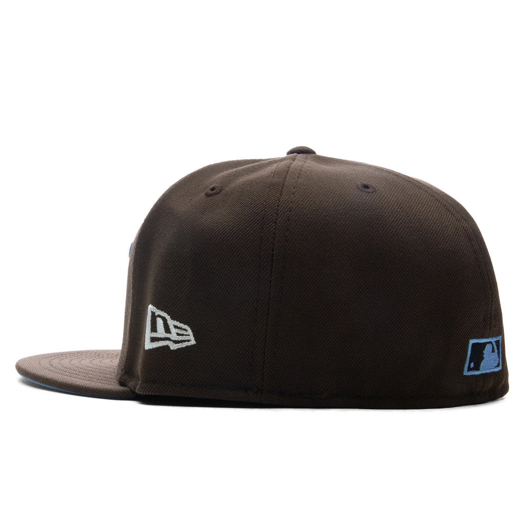 FEATURE x New Era 59FIFTY Fitted LA Dodgers Cooperstown Walnut Blue