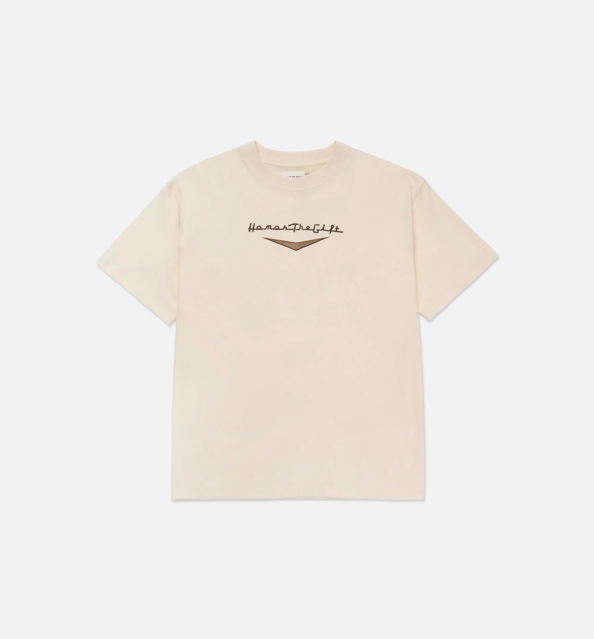 HTG Home Mens Short Sleeve Shirt Bone