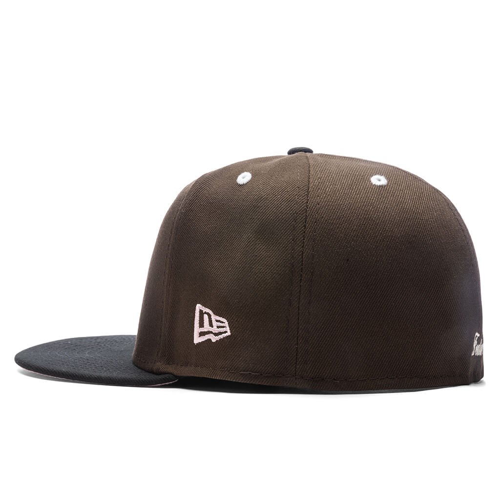 Feature x New Era F Logo Antelope Island 59FIFTY Fitted Brown Black