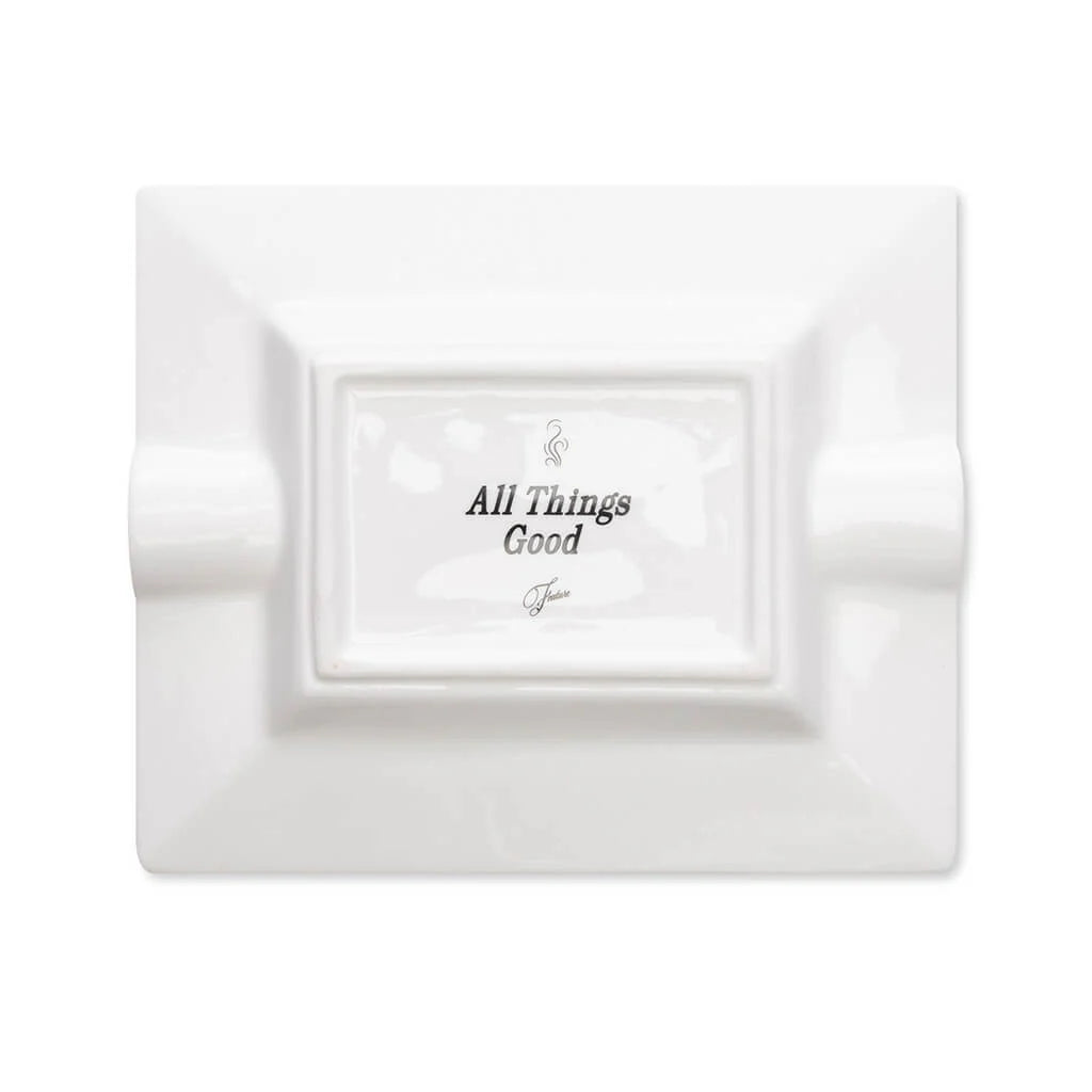 Churchill Ashtray White