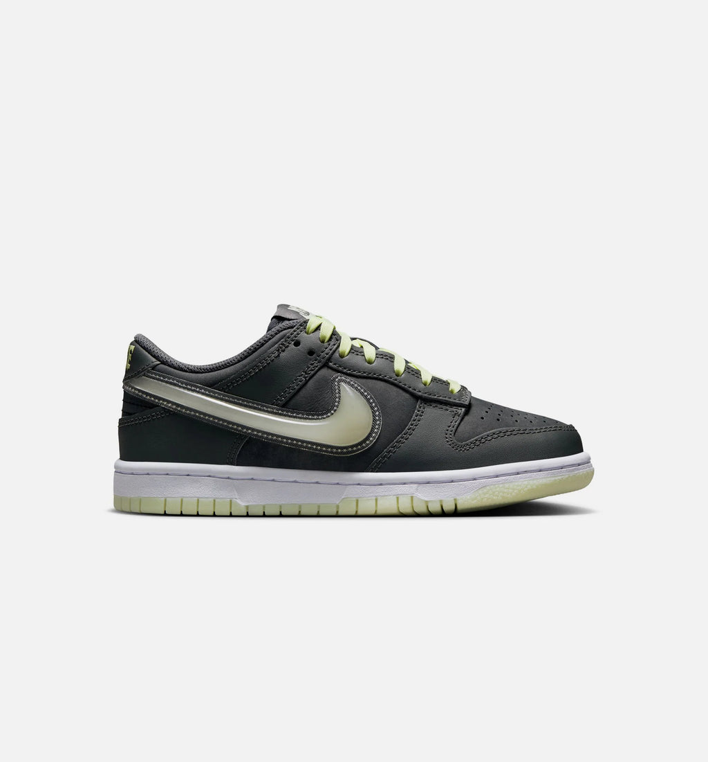 Dunk Low Glow In The Dark Grade School Lifestyle Shoe Iron Grey Lime Ice White Cool Grey