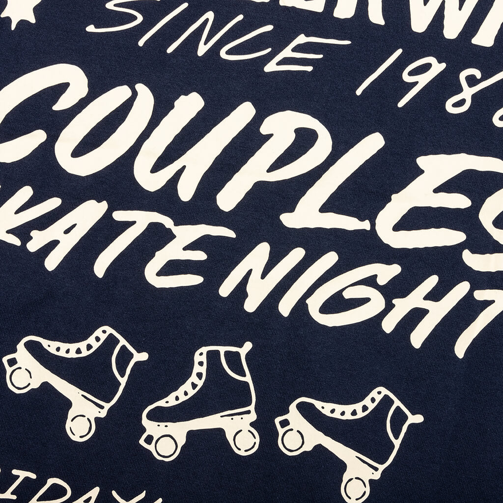 Inner City Rollerway S S Tee Navy