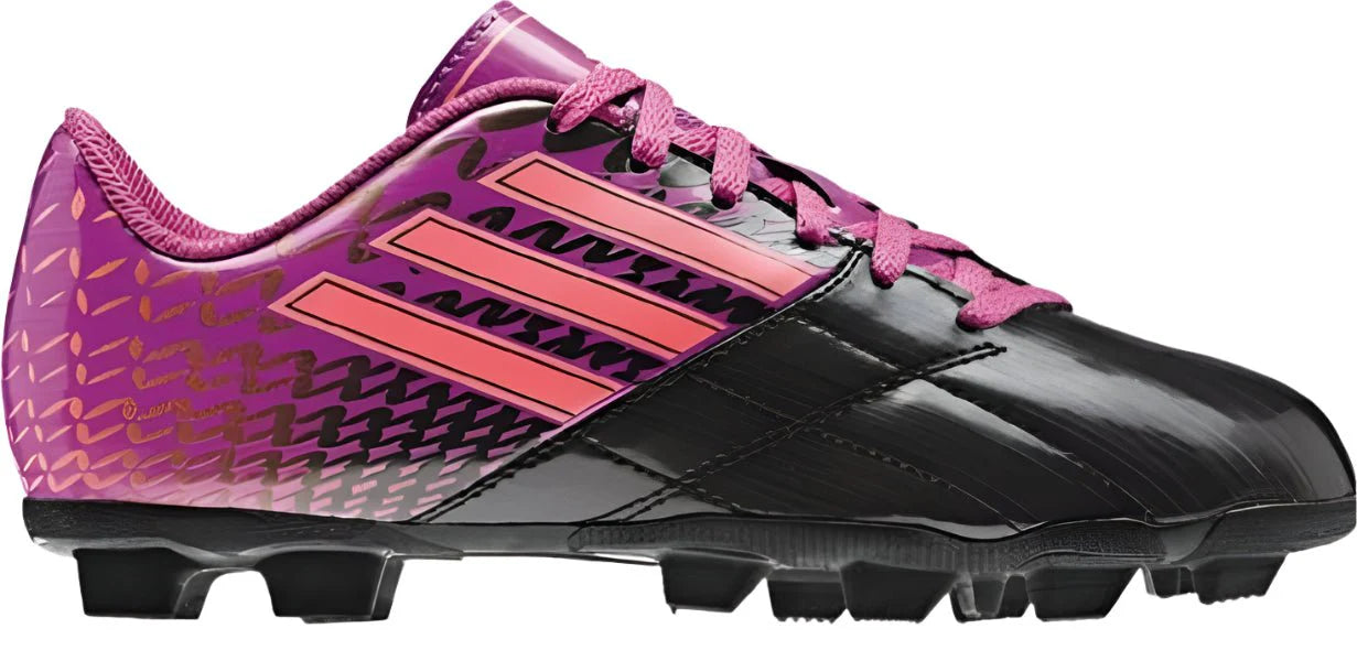 adidas Neoride Trx FG Firm Ground Youth Soccer Cleats Black Pink