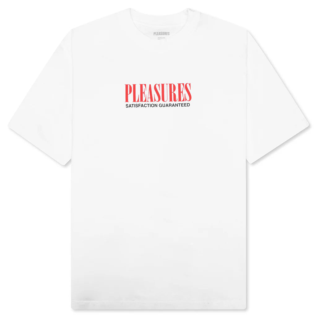 Satisfaction T Shirt White