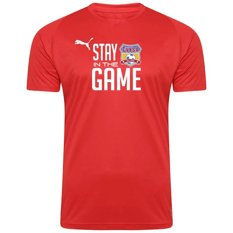 CVYSA Puma Liga Core Jersey Youth Red