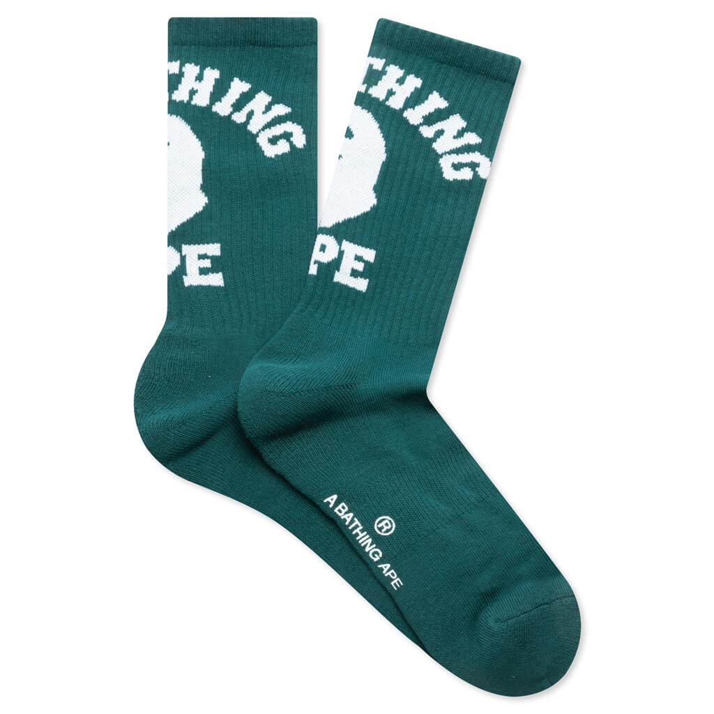 College Socks Green