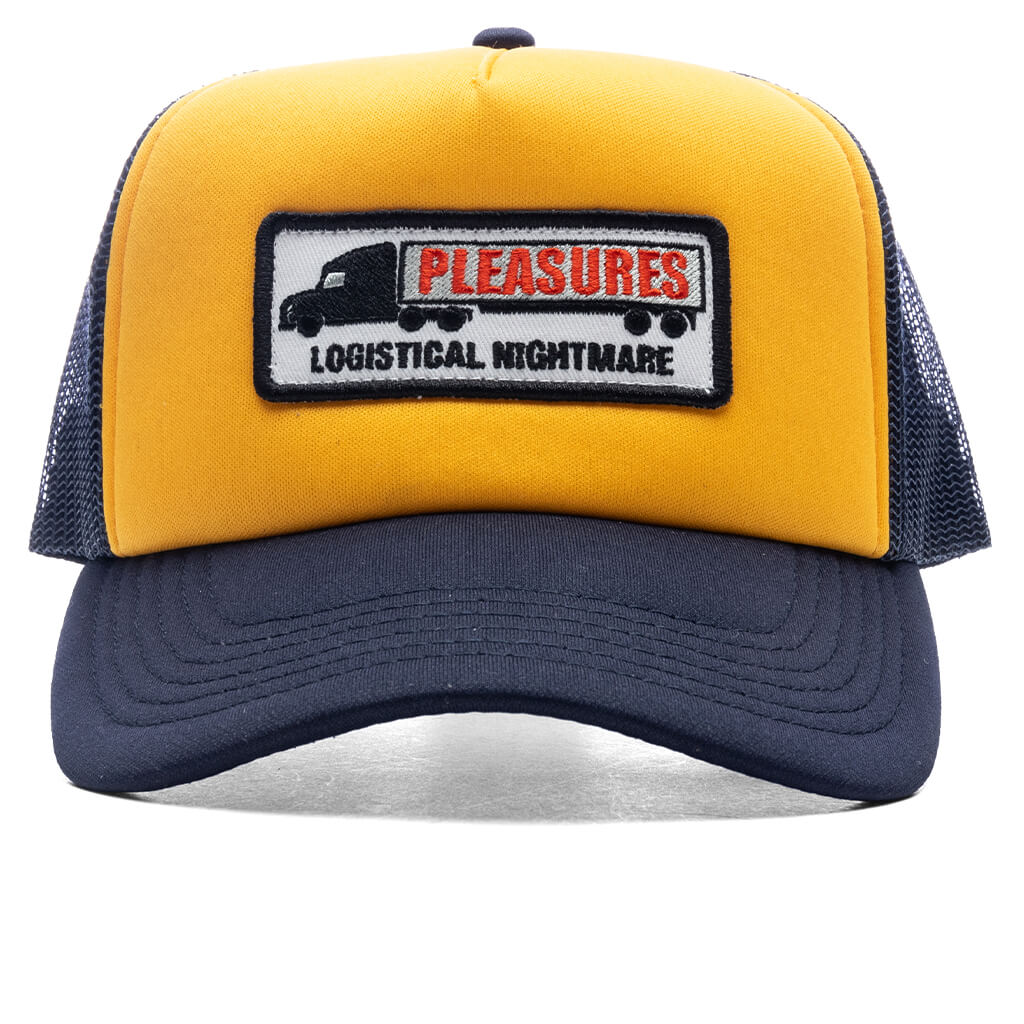Nightmare Trucker Navy Yellow
