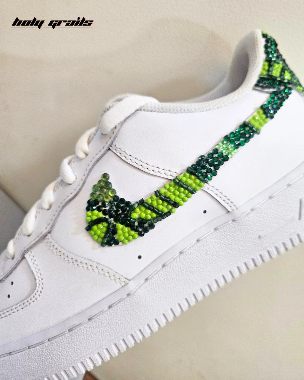 Air Force 1 x Jaded Emerald Swoosh