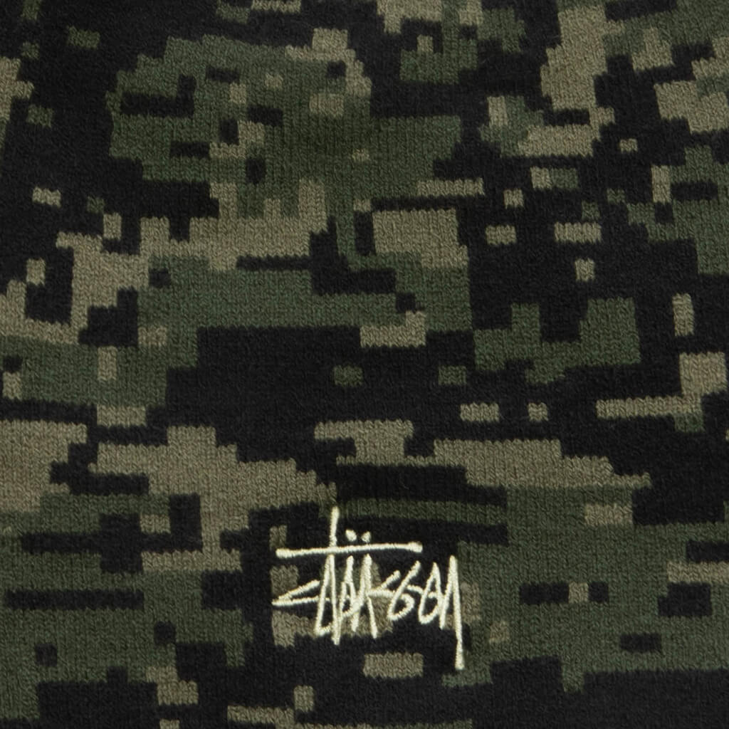 Basic Digi Camo Skullcap Green
