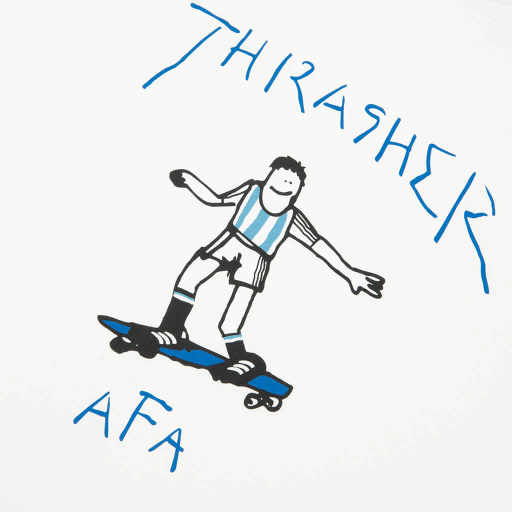 adidas Originals x Thrasher x AFA Argentina Tee 1 Core White