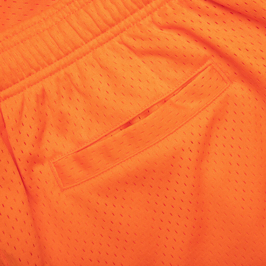Mesh Basic Shorts Orange