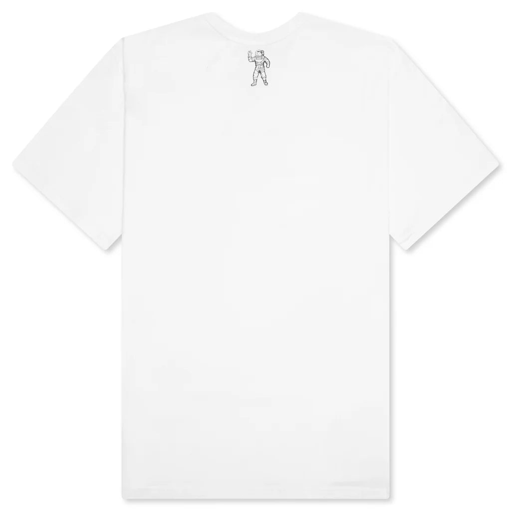 BB Torn S S Tee White