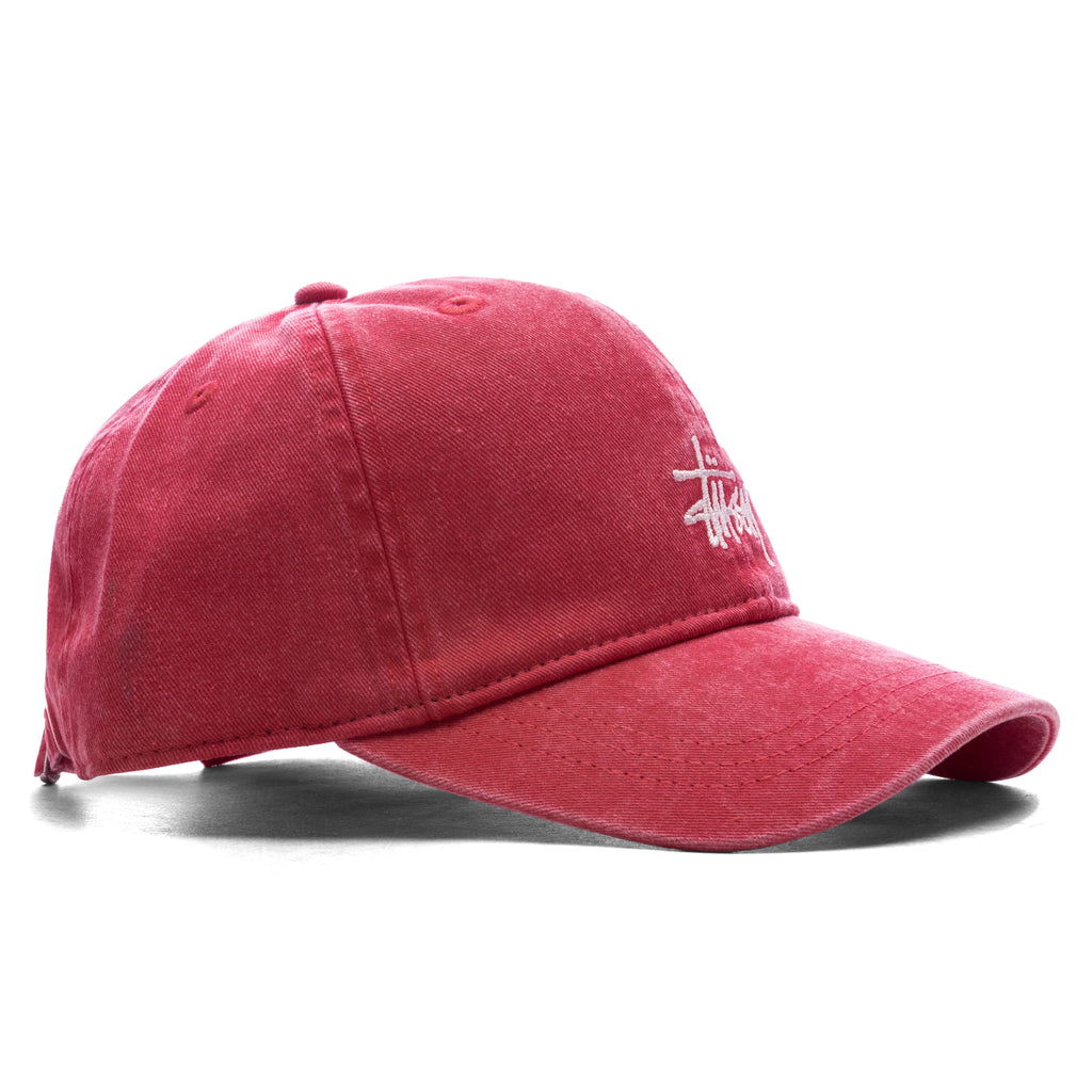 Basic Washed Low Pro Cap Deep Rouge