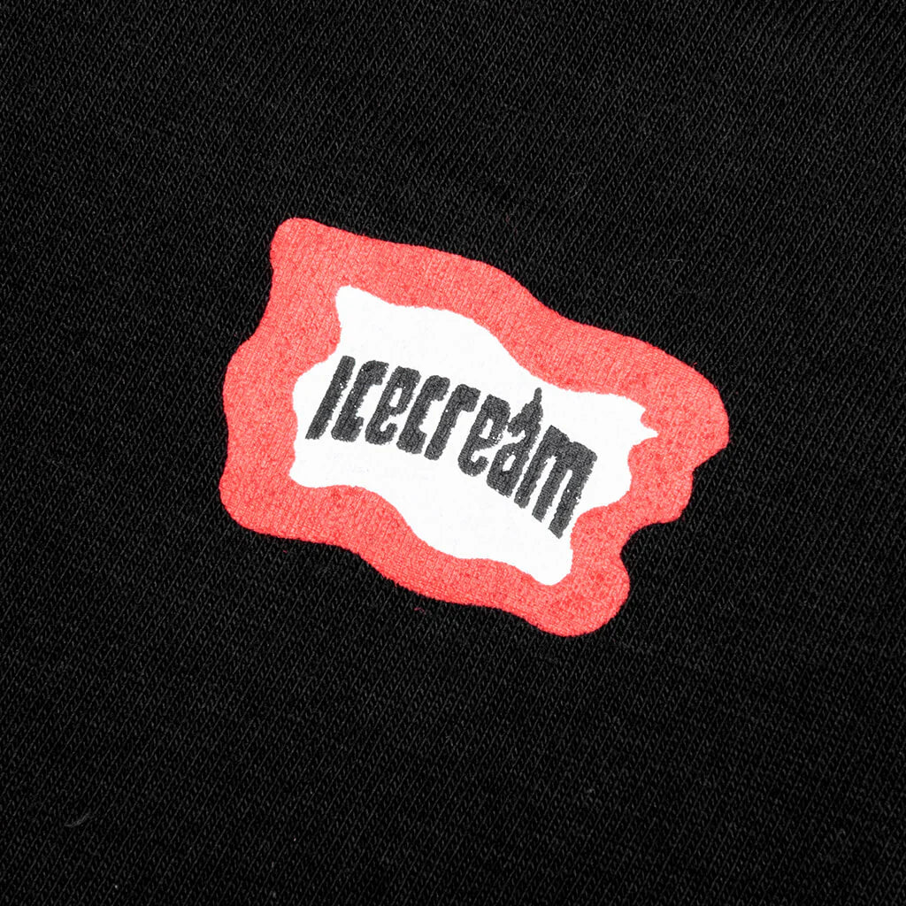 Face Time S S Tee Black
