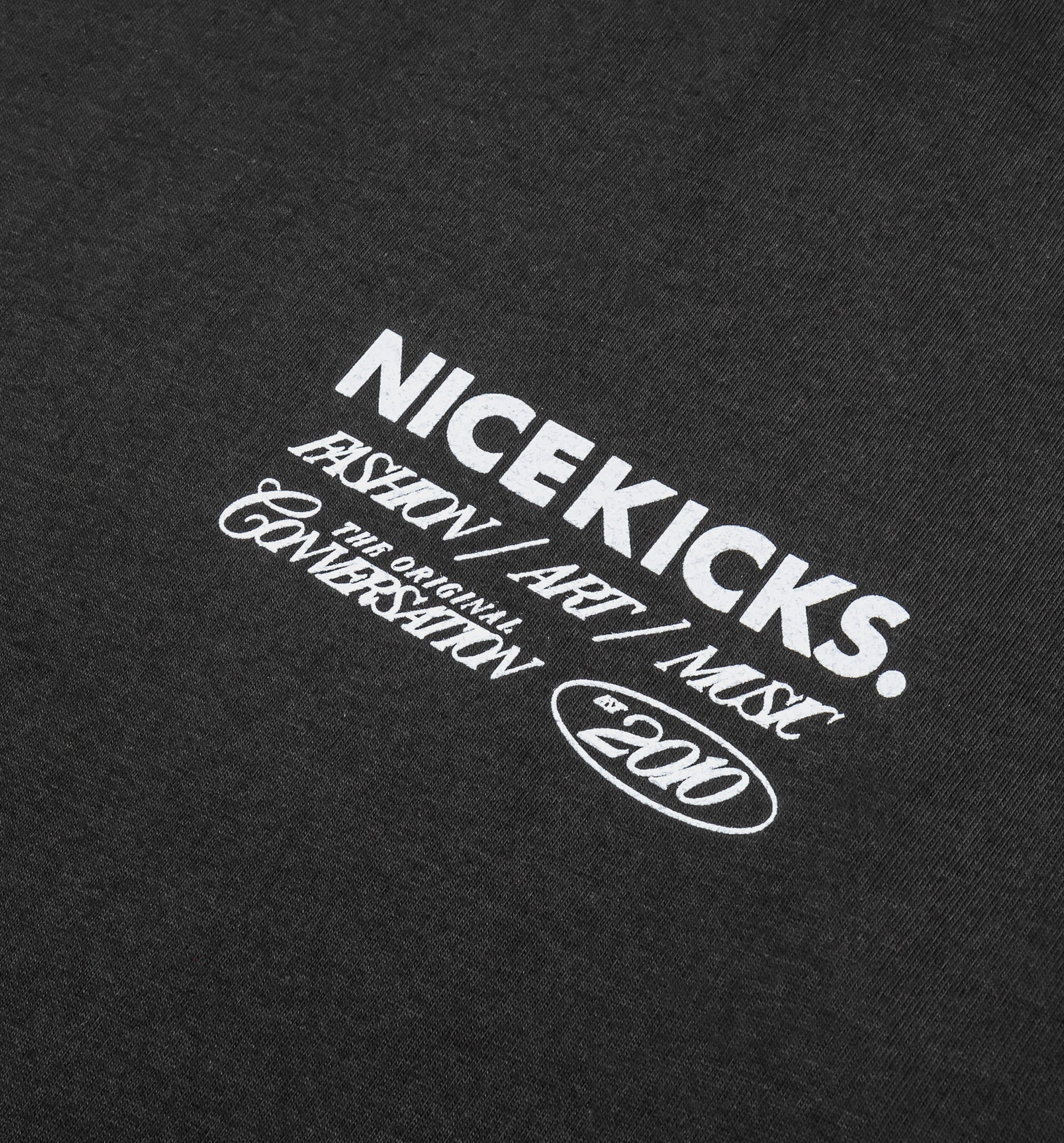 Be Nice Graphic Mens Short Sleeve Shirt Charcoal