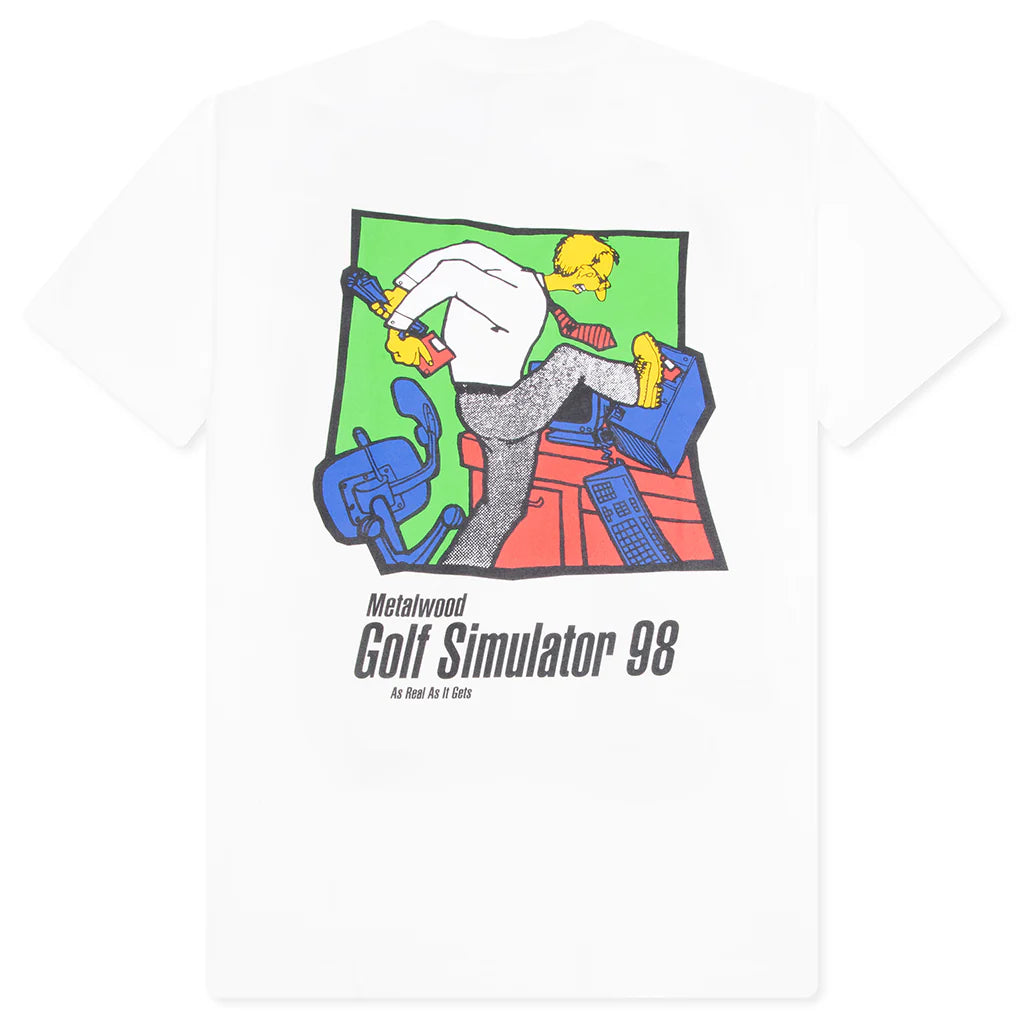 Simulator 98 T Shirt White