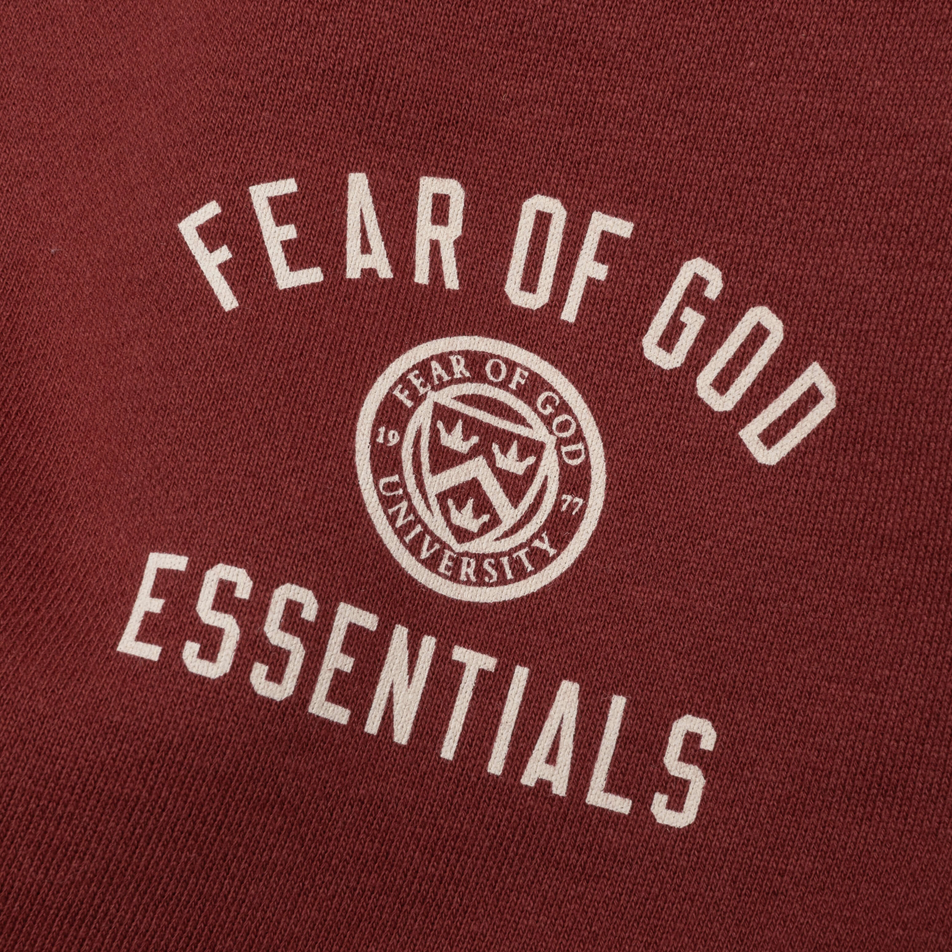 Kids Fleece Essential Sweatpant Crimson