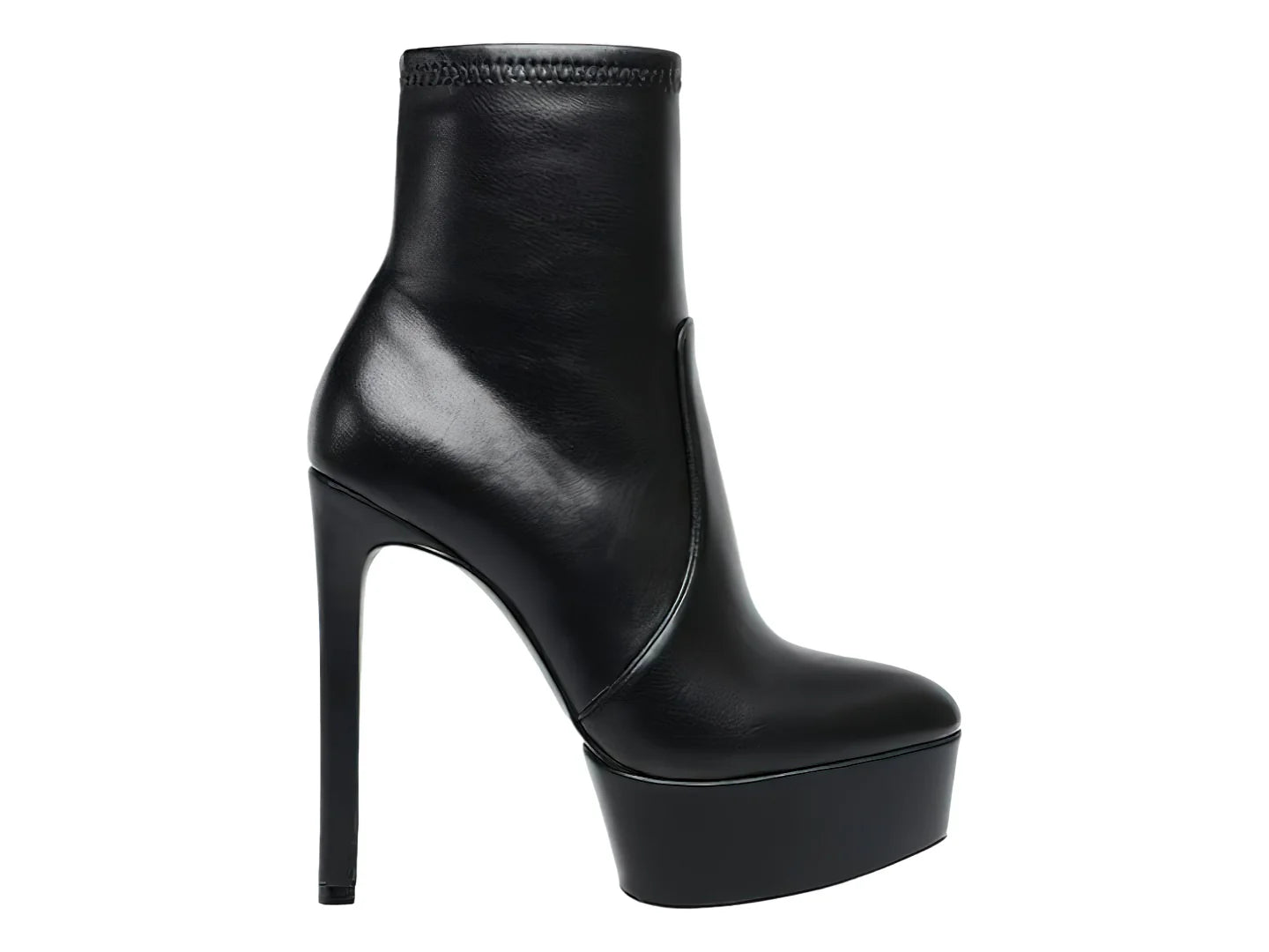 Botines Steve Madden Negros de Tacón Alto para Mujer