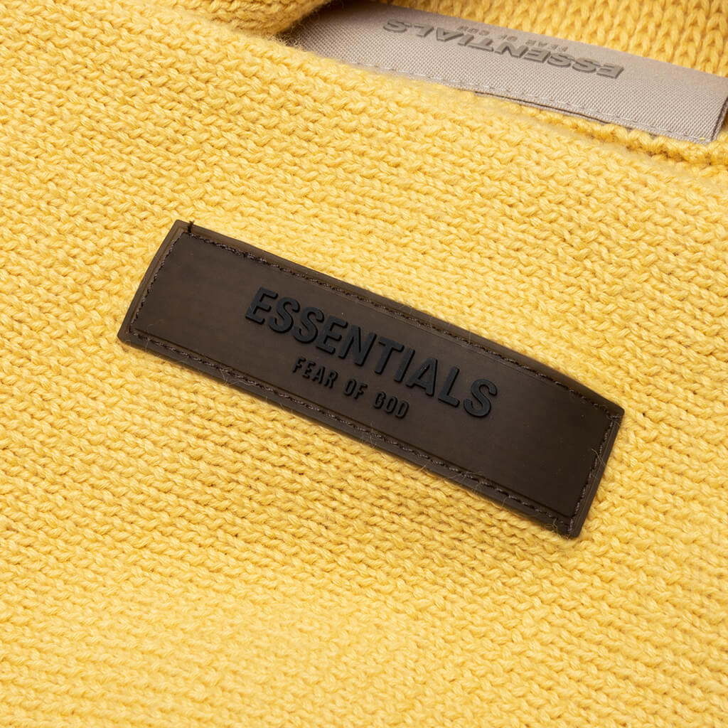 Kids Knit Hoodie Light Tuscan