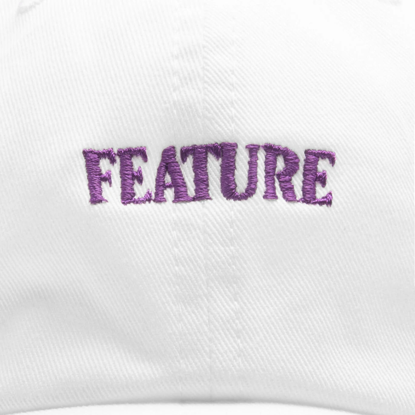 Arch Dad Hat White Prism Violet