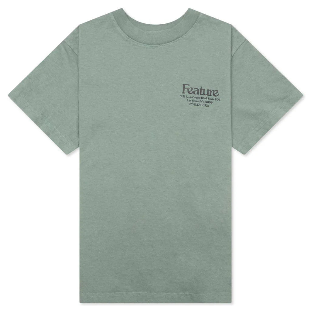 Kids Shelbi S S Tee Atlantic Green