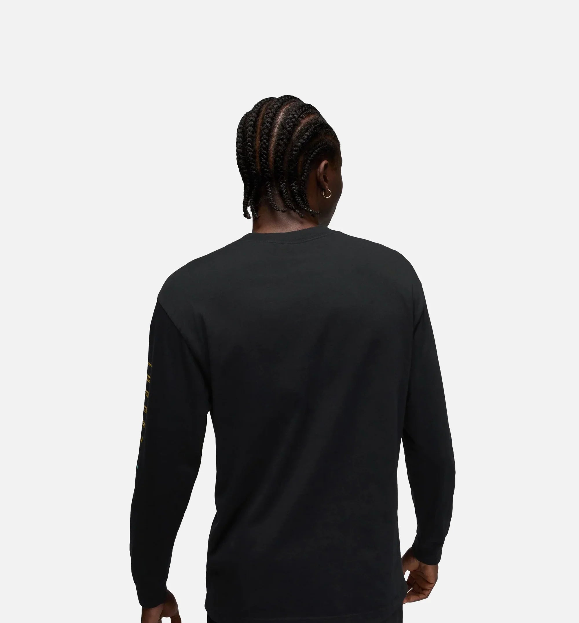 Brooklyn 23 AJ11 Mens Long Sleeve Shirt Black Blue