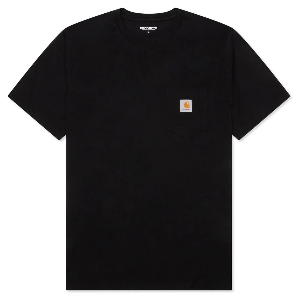 S S Pocket T Shirt Black