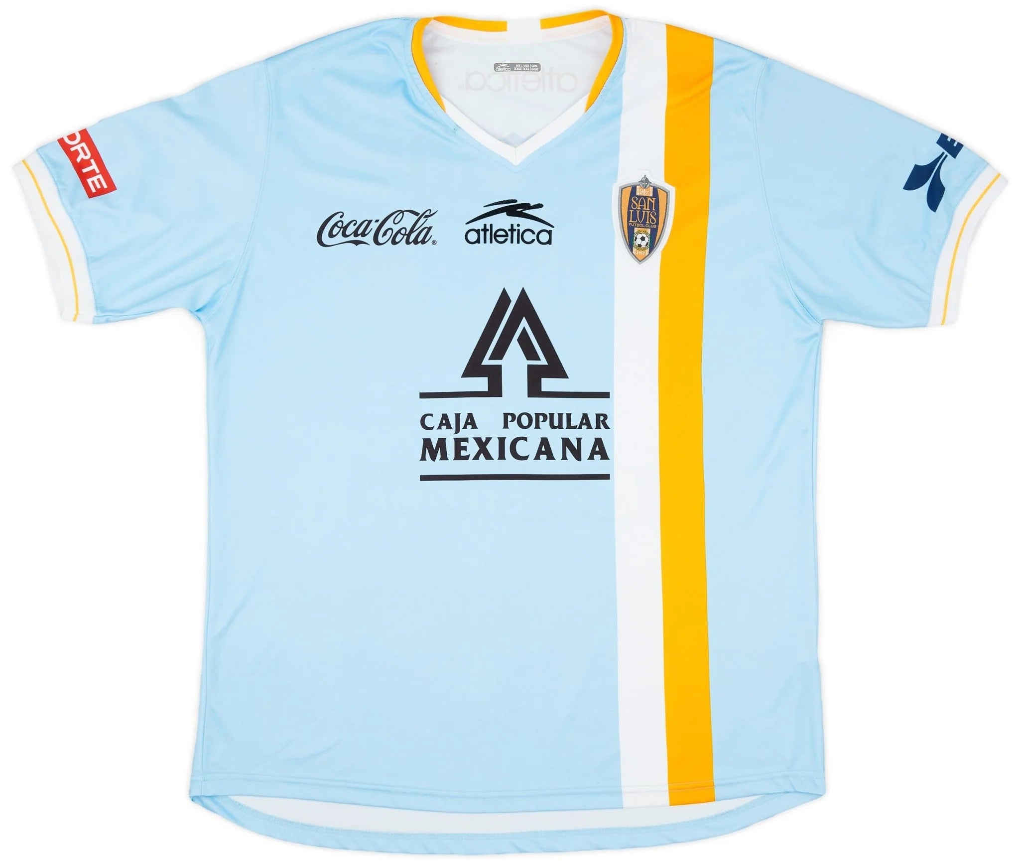 Atletica San Luis Away Jersey 2011 12 Sky Blue