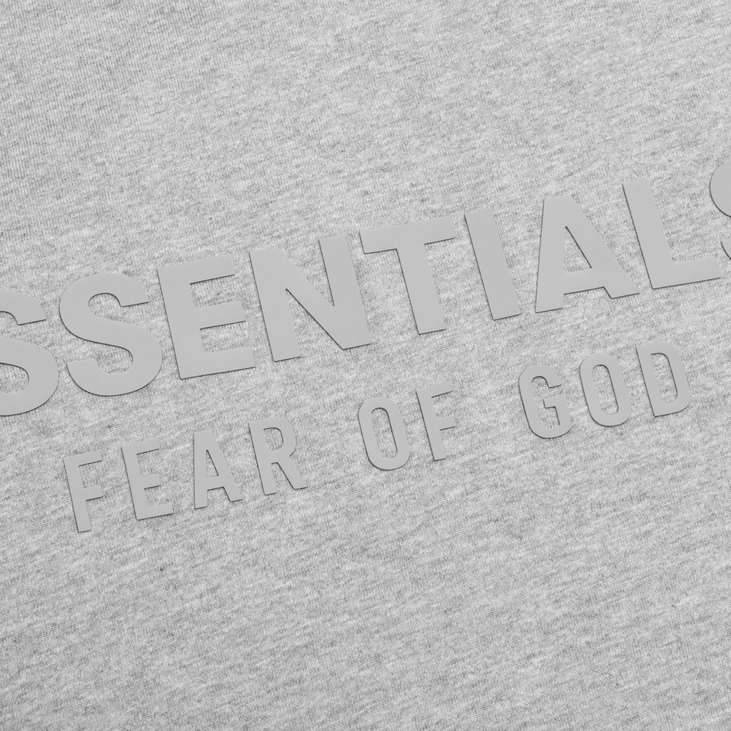 Kids S S Tee Dark Heather Oatmeal