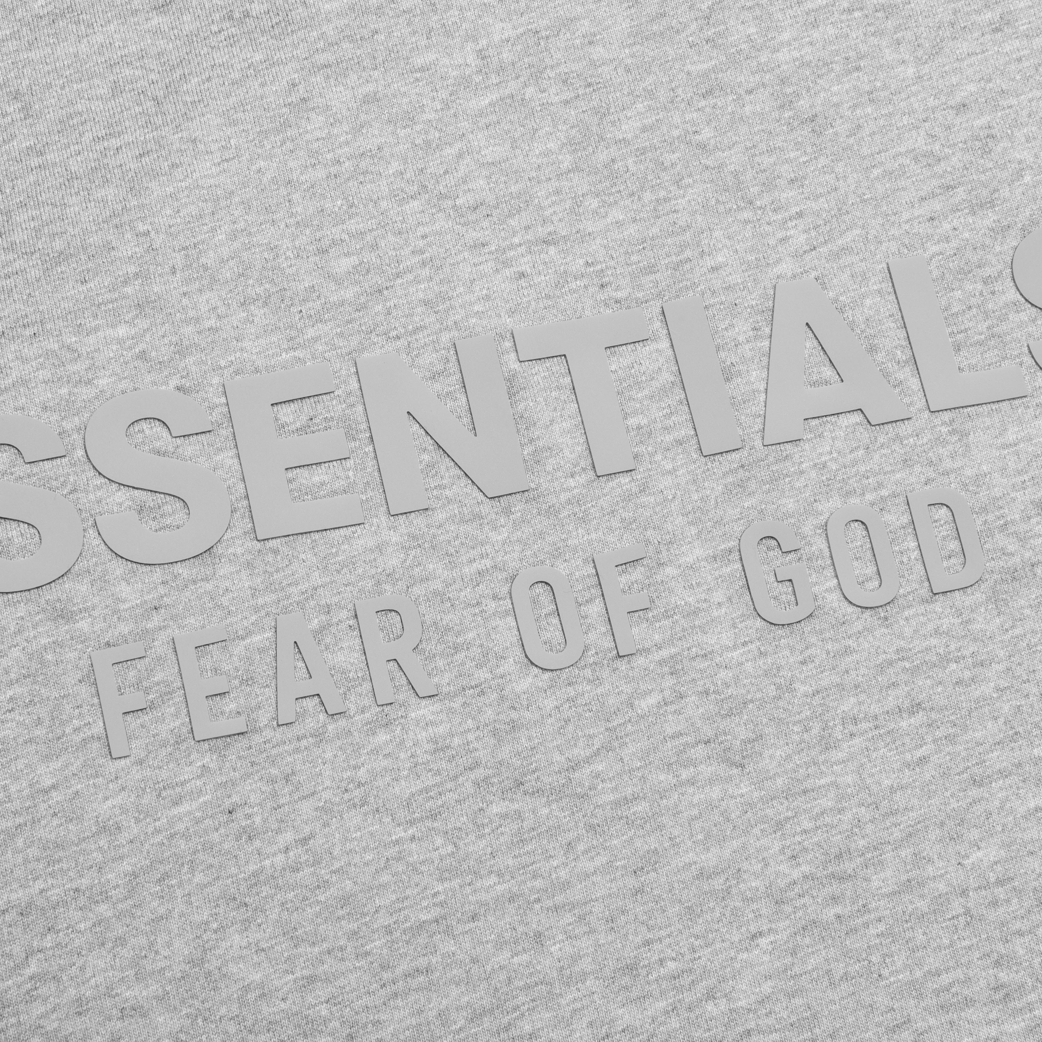 Kids S S Tee Dark Heather Oatmeal