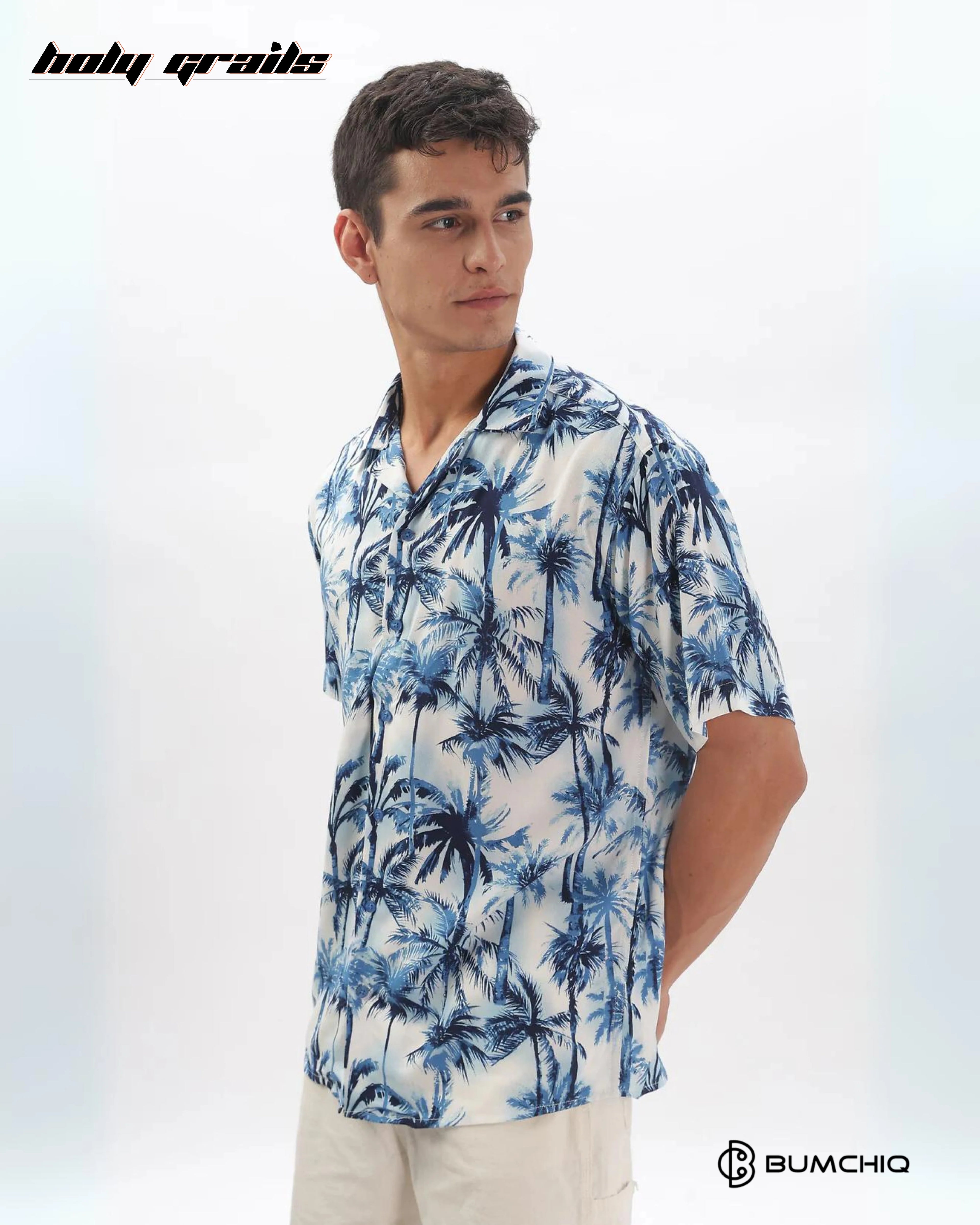 Bluish Palm Shirt HG x Bumchiq