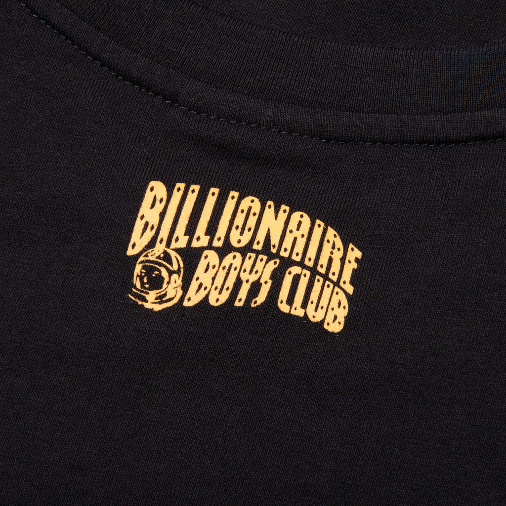 BB Astro Floral S S Tee Black