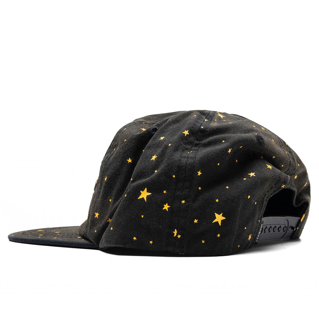 Galaxy Arc 5 Panel Hat Pirate Black