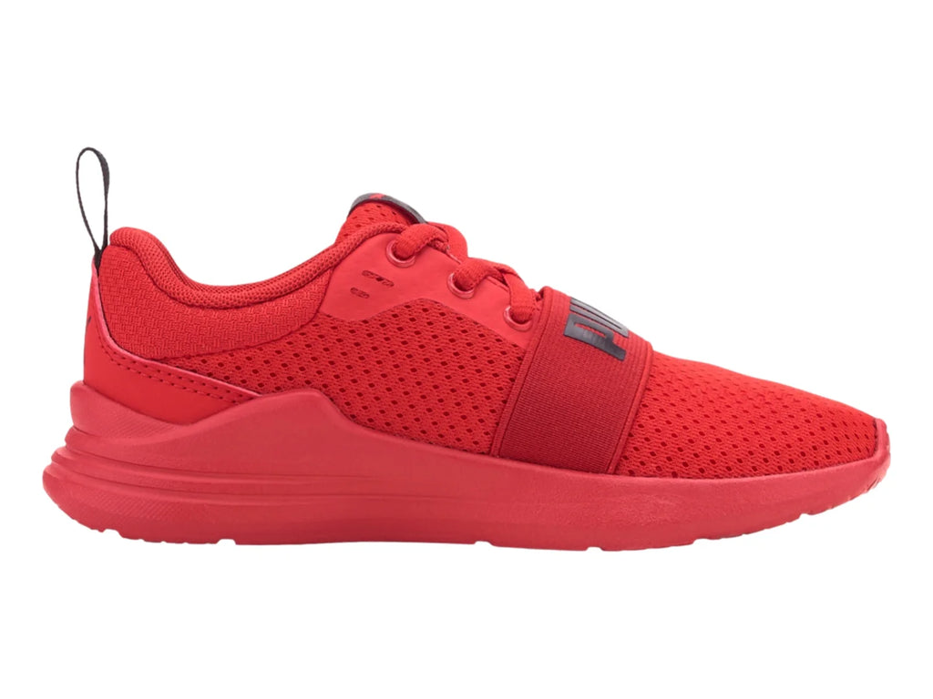 Tenis PUMA Wired Run Rojo para Niño