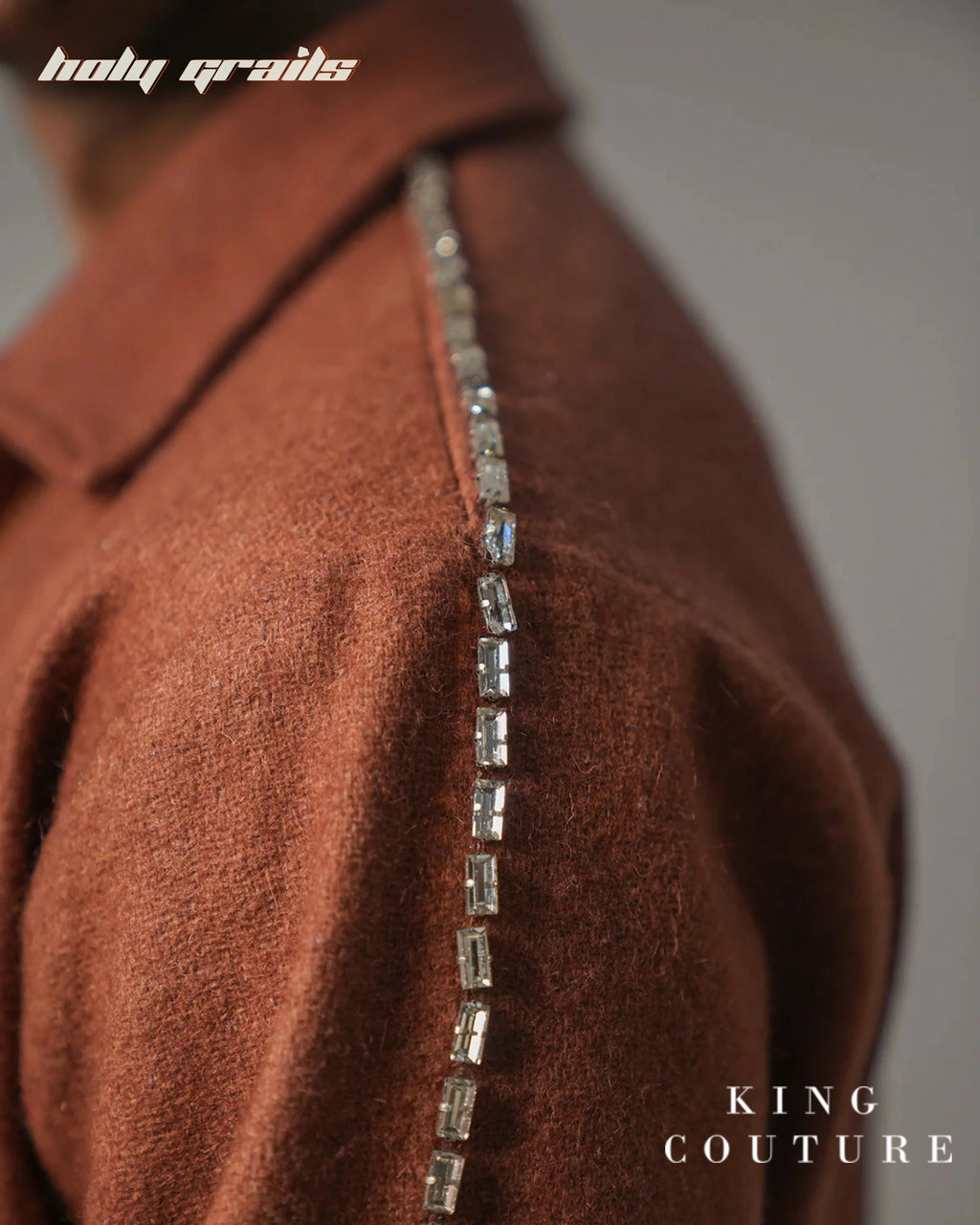 Terracotta Zipper Jacket HG x King Couture