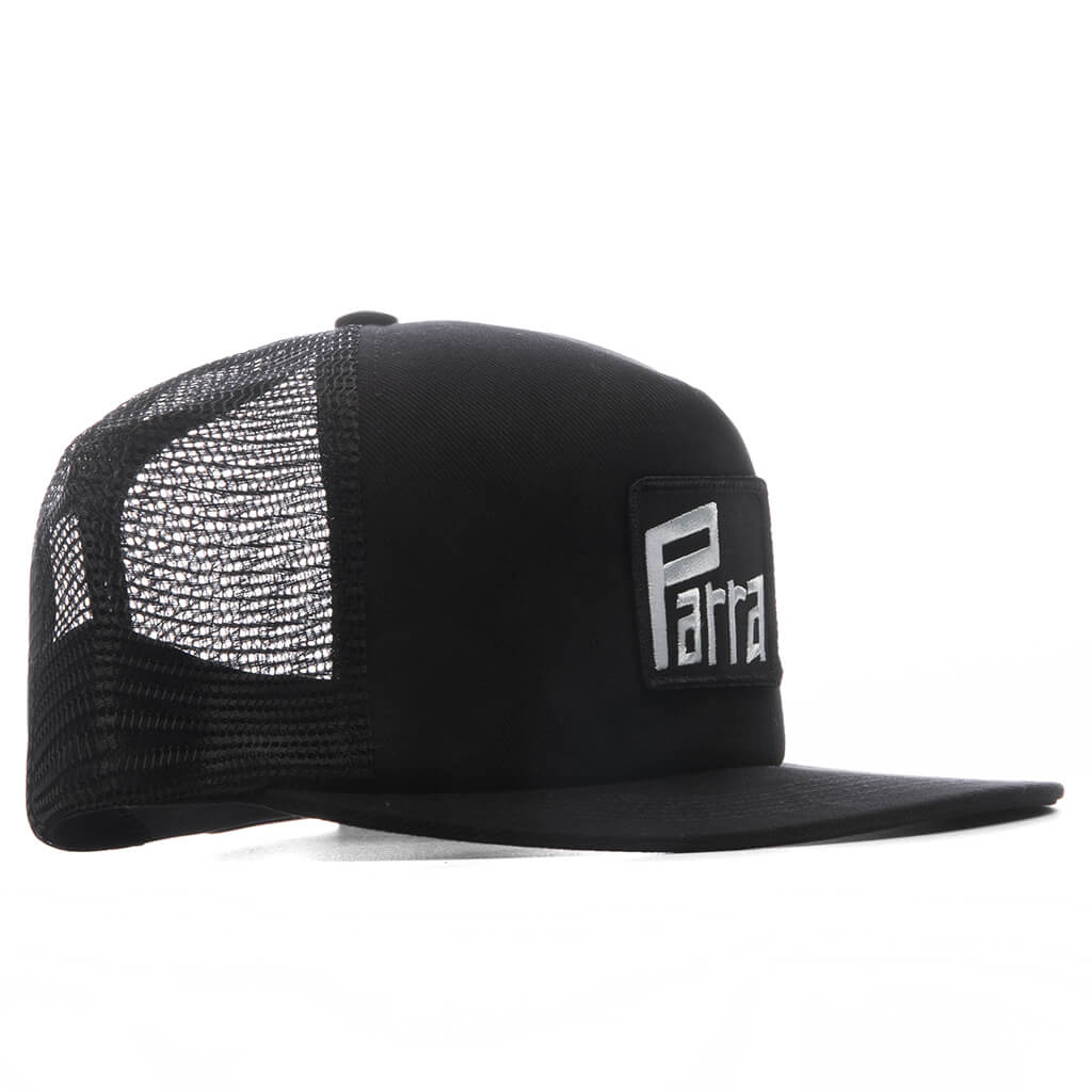 Measuring Tape Logo 5 Panel Hat Black