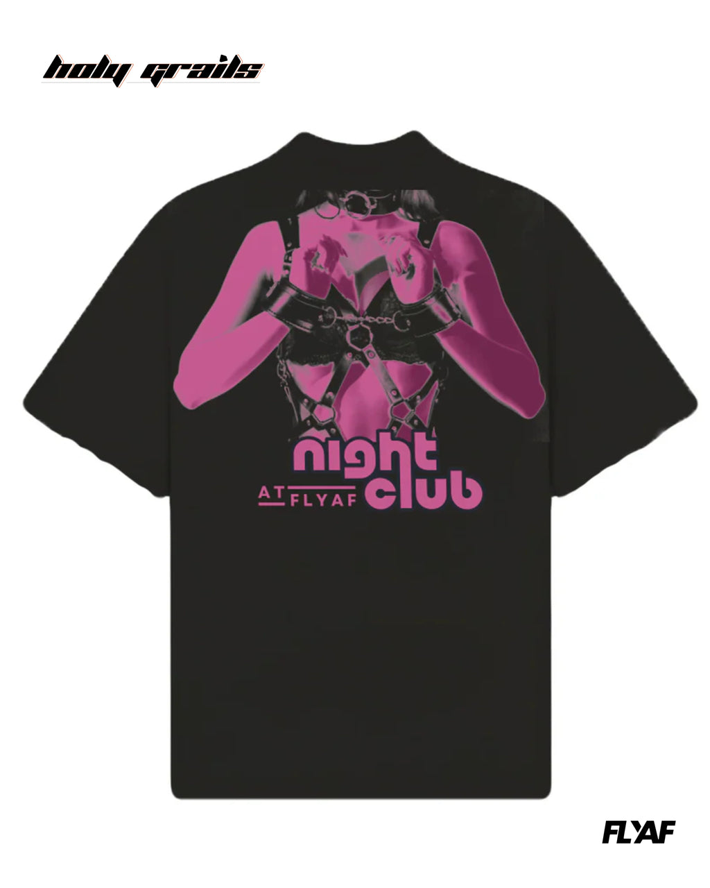 Night Club Oversize Tee HG x FLYAF