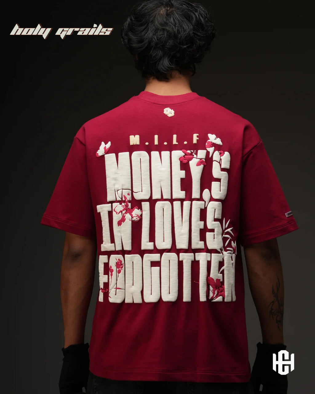 The Milf Maroon Graphic Tee HG x Charactr