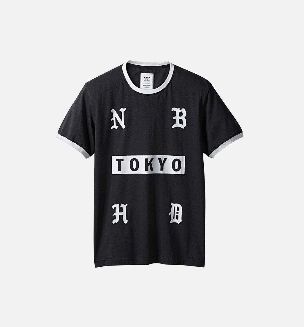 adidas X Neighborhood Collection Mens T Shirt Black White