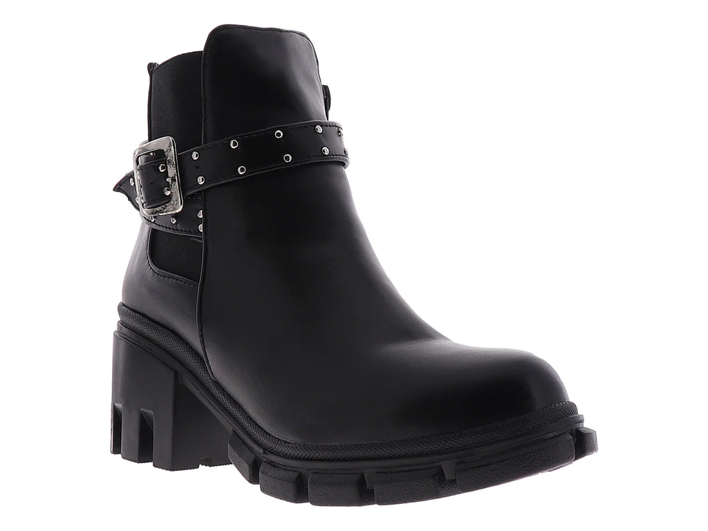 Botines Chelsea Mauri Valero Negro para Mujer