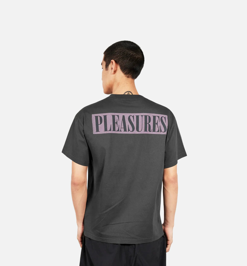 Angel Mens Short Sleeve Shirt Charcoal