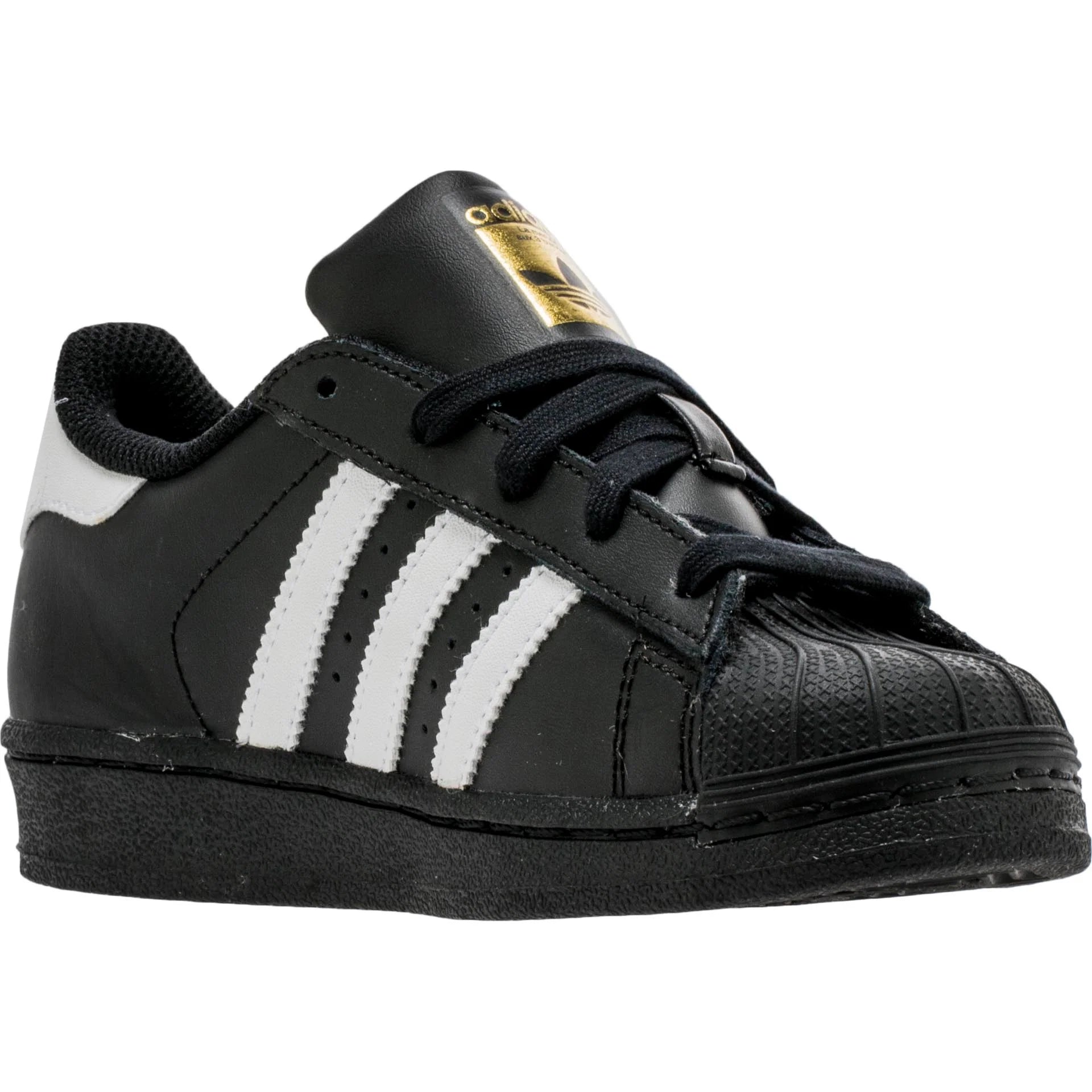 Superstar Preschool Lifestyle Shoe Black White