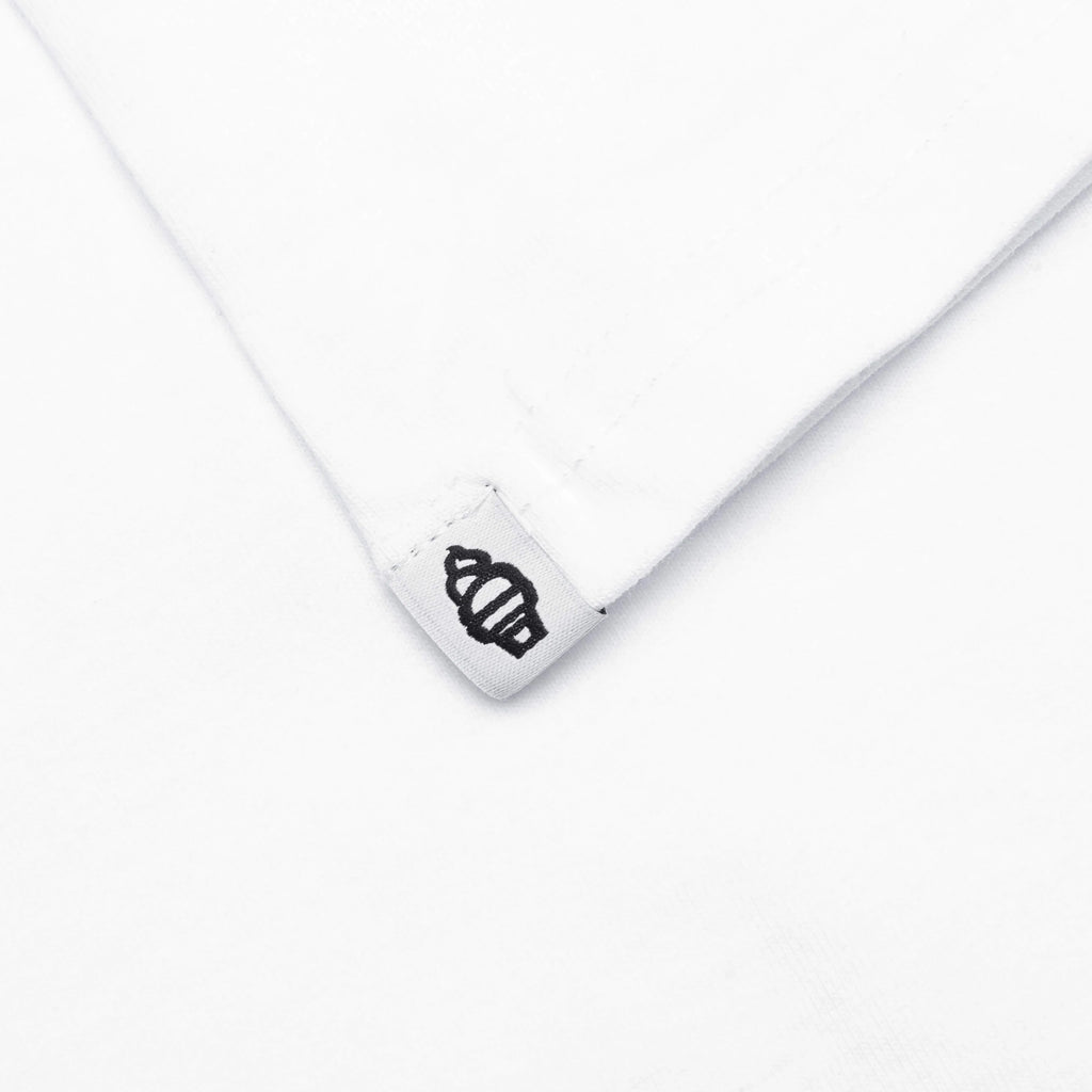 Digital S S Tee White
